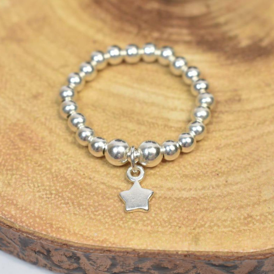 Mini Star Charm Ring  - Nova Keepsakes 