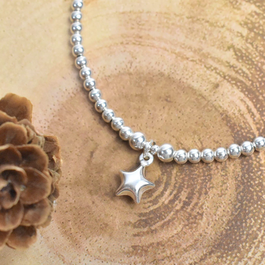 Stacking Bracelet with Star Charm - Nova Keepsakes 
