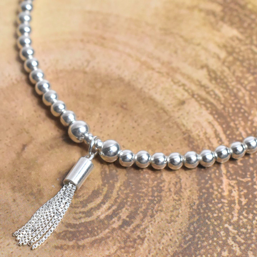 Tassel Charm Beaded Bracelet - Nova Keepsakes 