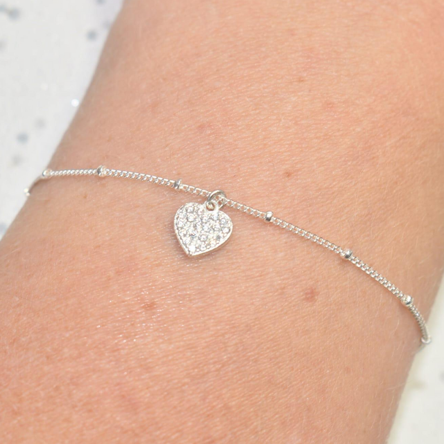 Wonderful Mum Bracelet with Heart Charm